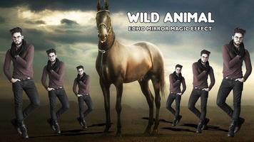 Echo Mirror Animal Effect : Echo Mirror Style الملصق