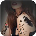 Motifs de tatouage - Tatouage sur photo icône