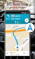 GPS Plans La navigation - Route Chercheur Et capture d'écran 3