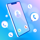 Fake call app, simulate calling screen icône