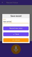 Fake call app, simulate calling screen capture d'écran 1