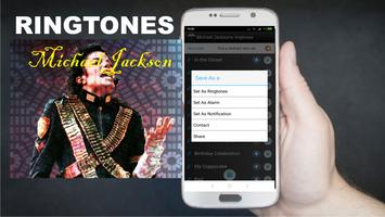 Michael Jackson ringtones capture d'écran 1