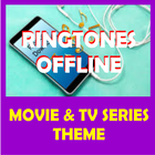 movie series ringtone app icône