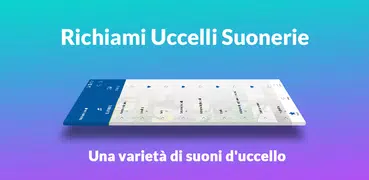 Richiami Uccelli Suonerie