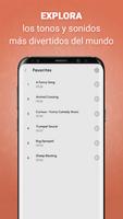 Tonos Divertidos de sms captura de pantalla 1
