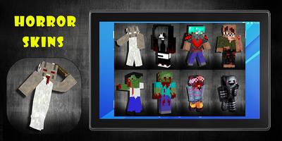 Horror Skins for Minecraft poster