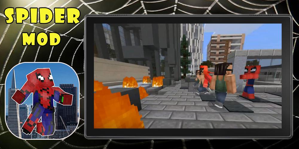 Android 用の スパイダーモッドmcpe Apk をダウンロード