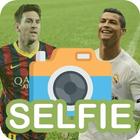 Selfie with Ronaldo and Messi ไอคอน