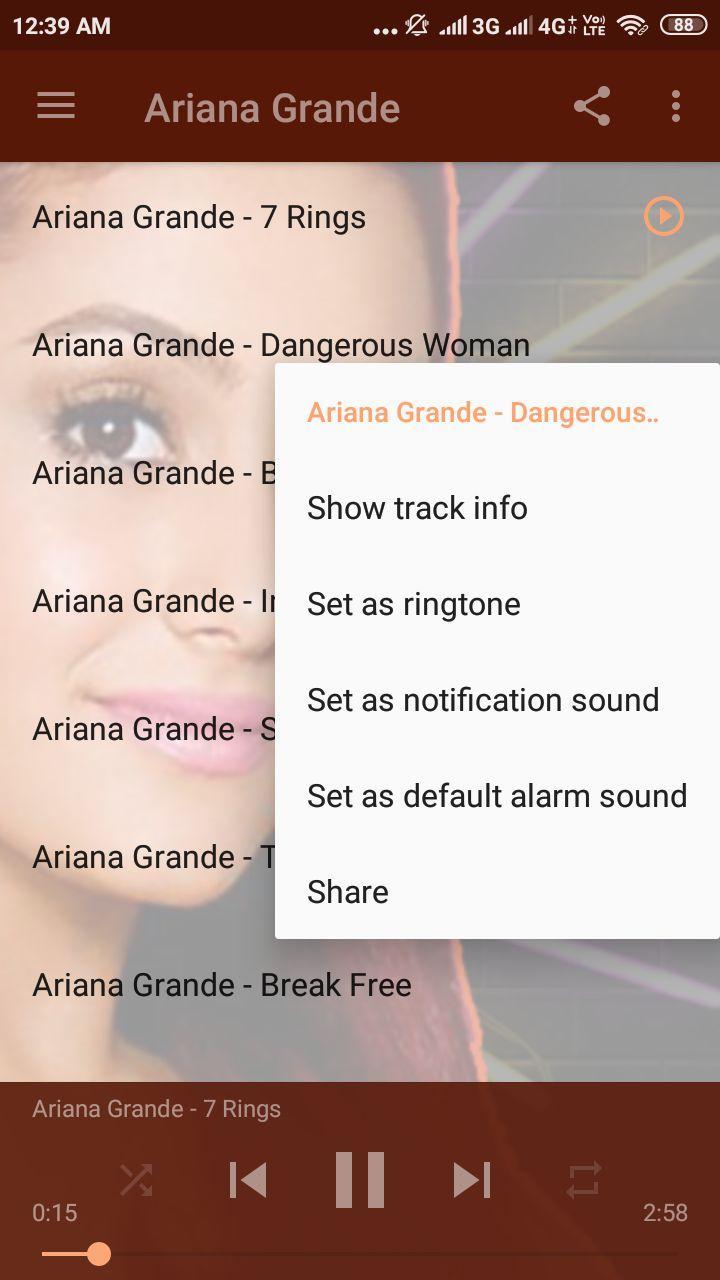 Ariana Grande Thank U Next Best Songs 2019 For Android Apk Download - ariana grande thank u next roblox music video