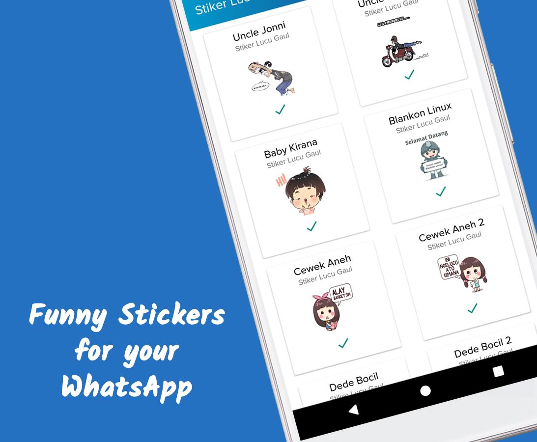 Stiker Lucu Kocak Indonesia Wastickerapps For Android Apk Download