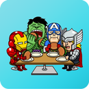 Pegatinas superhéro para WhatsApp - WAStickerapps APK