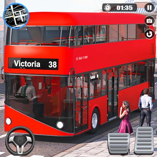 Busfahrt-Simulator-Spiele