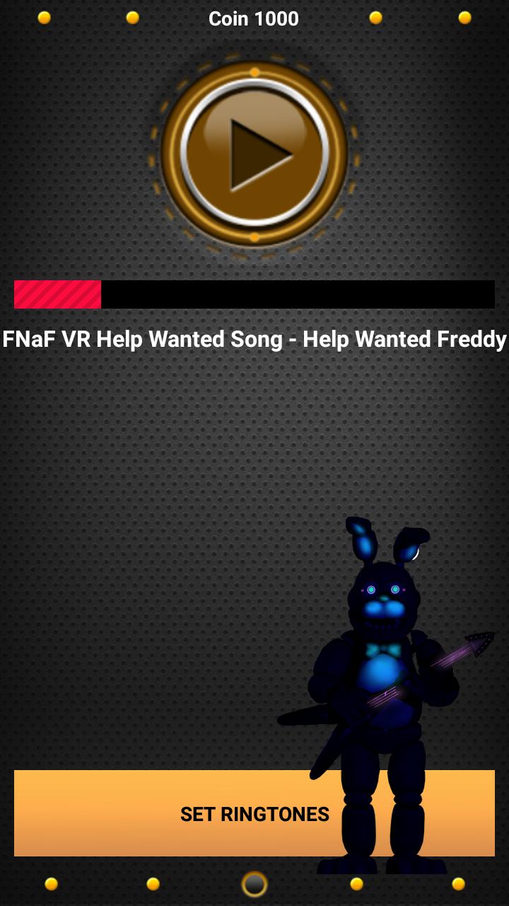 Fnafvr Help Wanted Song Ringtones For Android Apk Download - fnaf vr help wanted roblox youtube