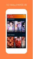BTS KPOP Wallpaper 4K پوسٹر