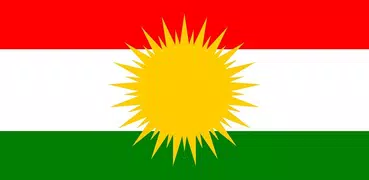 Kurdische Flagge Wallpaper