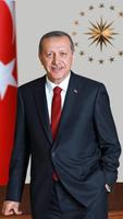 Tayyip Erdogan-Hintergründe Plakat