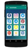 Social media-Social networks in one application imagem de tela 1