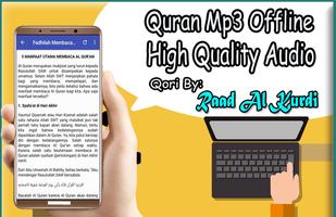 Raad Al Kurdi Holy Quran Mp3 O screenshot 3