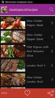 Steak Special Recipes capture d'écran 1