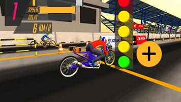 Drag Bike Indo Moto Racing captura de pantalla 3