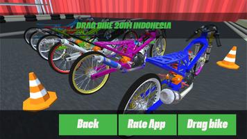 Drag Bike Indo Moto Racing plakat