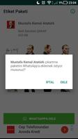 Atatürk Çıkartmaları - WhatsApp için WAStickerApps imagem de tela 1