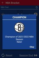 NBA Bracket - Calculator/Simulator - 2021/22 capture d'écran 1