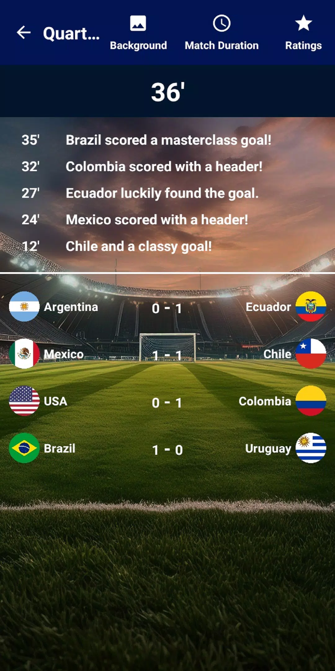 Copa América Calculator