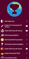 حاسبة بطولة العالم 2026 الملصق