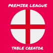 Premier League Table Creator - Standings - 21/22