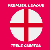 Premier League Table Creator - Standings - 21/22 icône