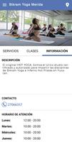 Bikram Yoga Merida screenshot 2