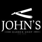 John's Barber Shop Zeichen