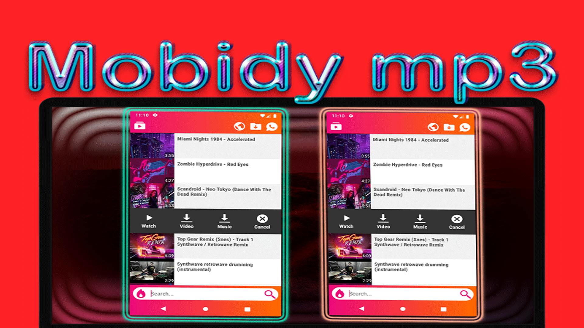 Descarga de APK de MOBIDY Music mp3/mp4 para Android