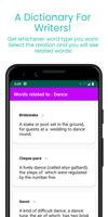 Writer's Dictionary - Offline. capture d'écran 2
