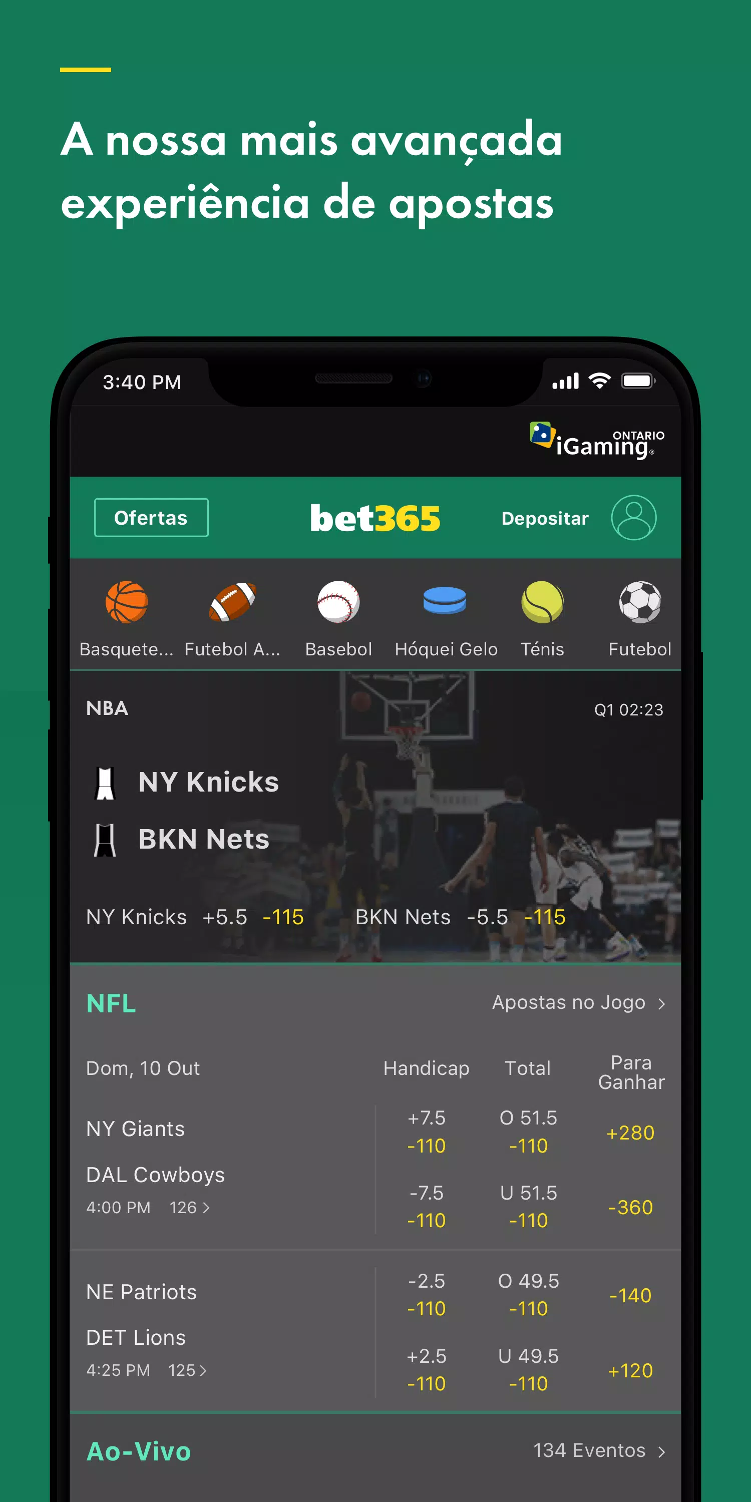 Apostas Esportivas Bet365 Brasil - Jogue na Bet 365 Agora