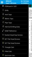 FSWizard Pro Machinist Calc capture d'écran 2