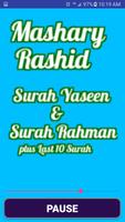Mishary Rashid Surah Yasin & Surah Rahman Offline capture d'écran 1