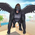 Flying Monkey - Funny Gorilla 图标