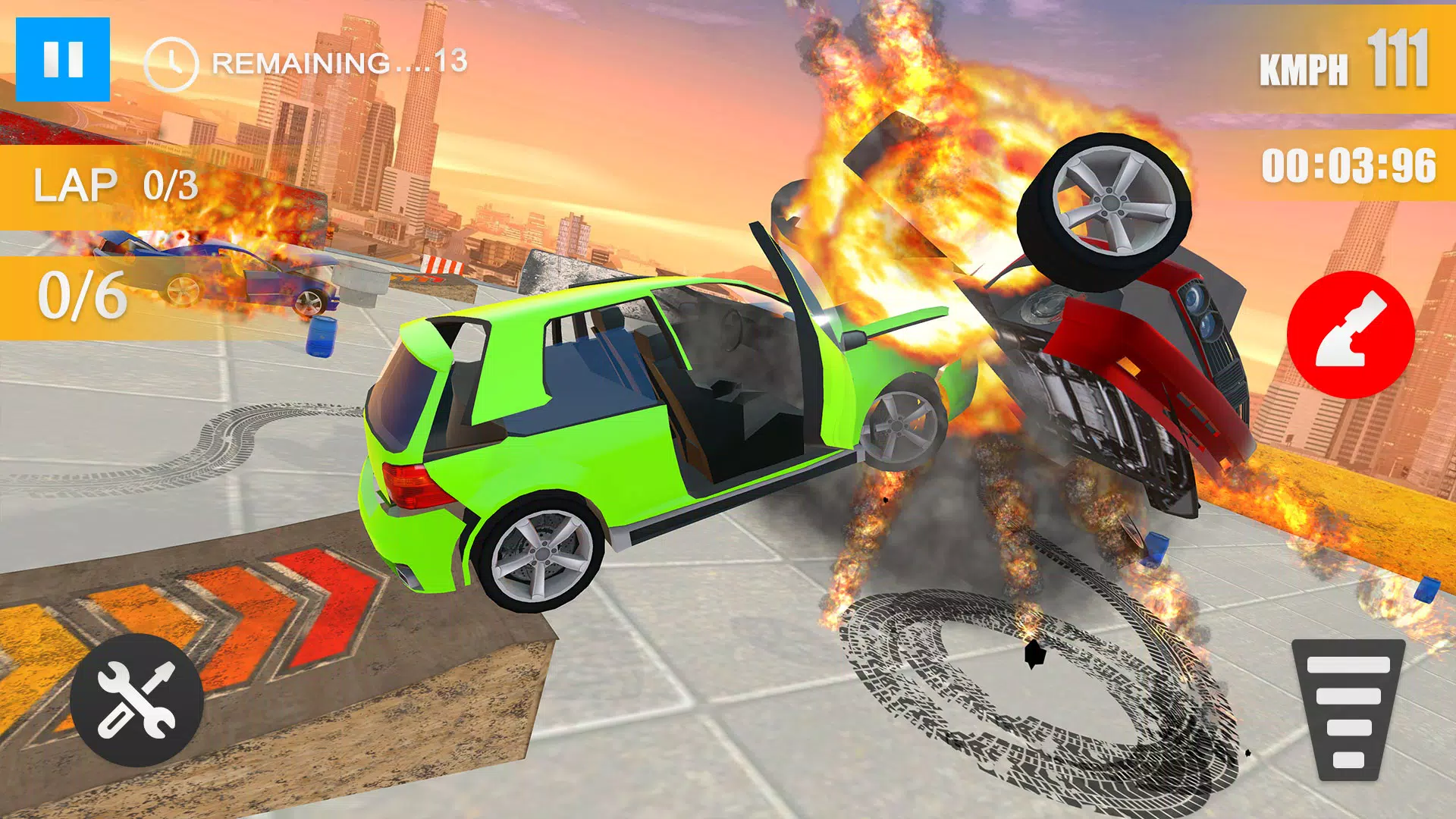 Car Games Crash Drive