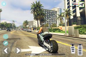 Real Crime City Gangster Games الملصق