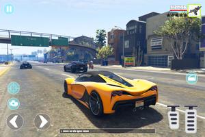 Real Crime City Gangster Games تصوير الشاشة 1