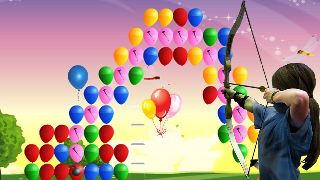 Модная игра с шарами. Стрельба по шарикам. Игры с шариками для детей. Игры с воздушными шарами. Стрелять в воздушные шары.