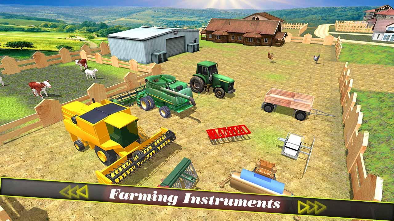 Farm Tractor Harvest Seeding Simulator 3d For Android Apk Download - barn simulator roblox