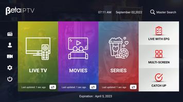 Beta IPTV screenshot 1