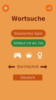 Wortsuche Plakat