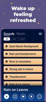 Sleep Sounds - relaxing sounds capture d'écran 1