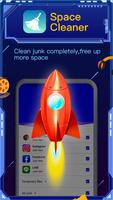 Space Cleaner الملصق