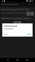 ZIP Password Cracker capture d'écran 2