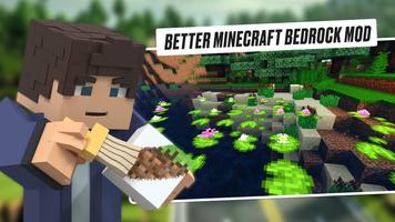 Better Minecraft Bedrock Mod الملصق